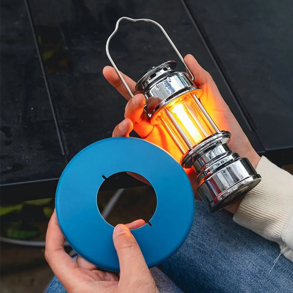 Tent Retro Style Horse Lantern Portable Rechargeable Emergency Lamp Long Lasting Bright Atmosphere Lighting Survival Vue