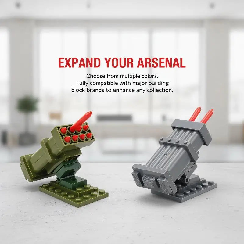 Tracking Missile Launch Launcher Brinquedos Figures Commando Building