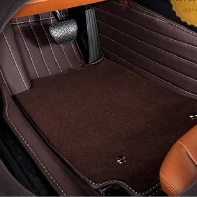 Custom Car Floor Mats For Maserati Ghibli GranTurismo Levante Quattroporte Auto Carpets Double Layer Floor Liners Blanket Vue