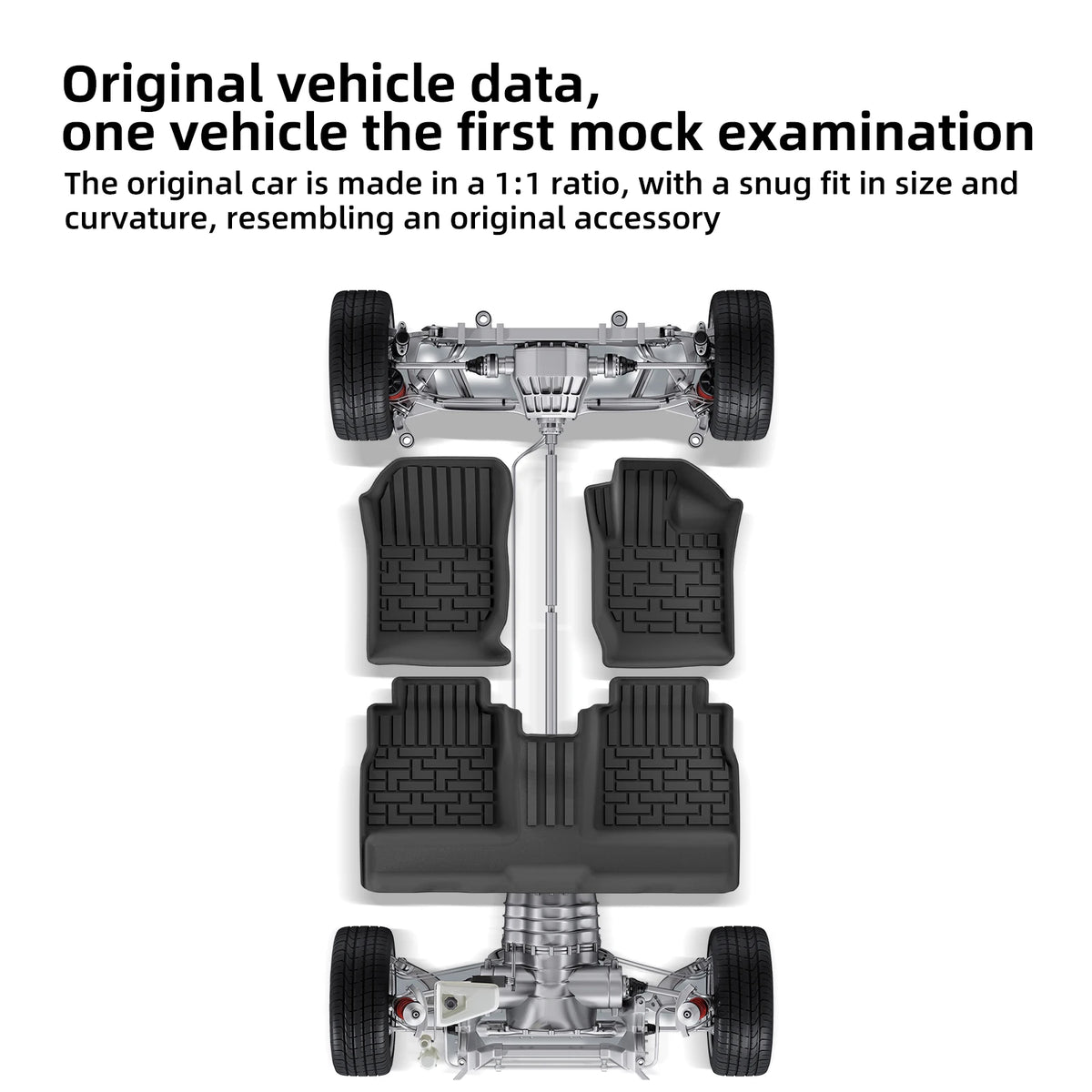 Smabee TPE Floor Mats GWM Cannon Great Wall Poer 2019-2024 RHD Car Floor Mats Vue