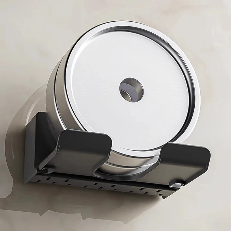 Hair Dryer Holder Wall Mounted Wall Dryer Cradle White Black GreyHairdryer Blow Dryer Organizer For Bathroom Bathroom Shelves Vue
