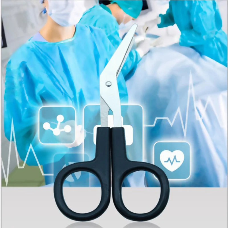 3Pcs Gauze Scissor Stoma Scissors Paramedic Wire Cutters Medical Scissor First Aid Kit Scissor Shears Needlework Accessories Vue