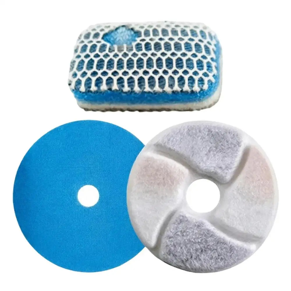 2pcs Cat Water Fountain Filter Pet Dispenser Pads for Dogs Kittens Drinking Watering Animal Daily Traveling Trips Vue 1 set