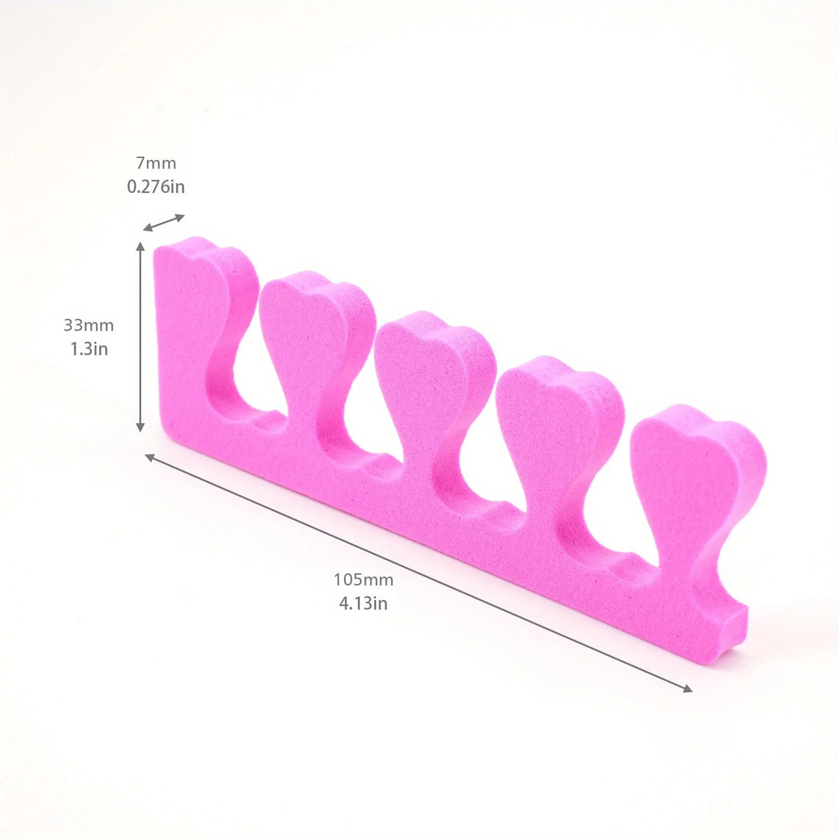 2/10/20/50/100PCS Pink Nail Art Toes Separators Fingers Foots Sponge Soft Gel UV Tools Polish Manicure Pedicure Vue