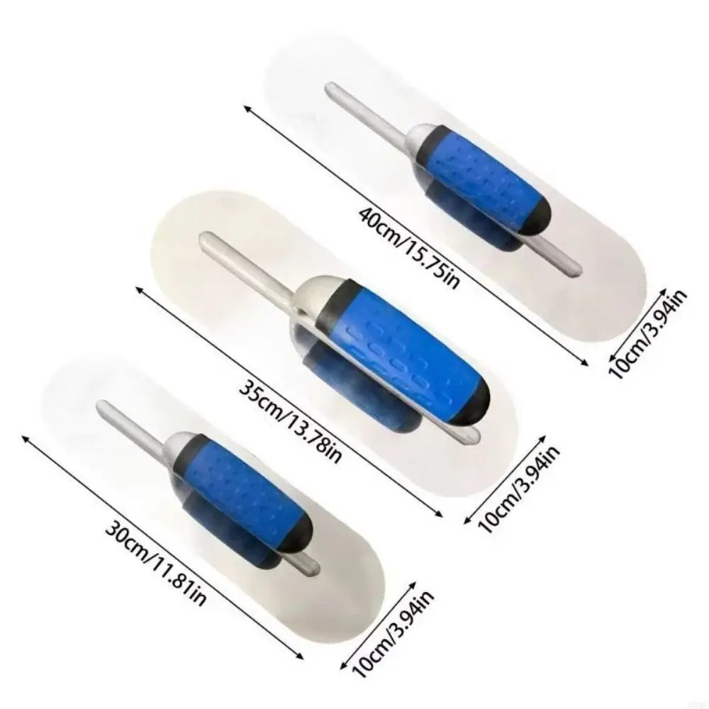 Rust Resistant Rounded Corner Trowel Ergonomic Handle Smooth Plastering Building Plastering Trowel Comfortable Grip Non-slip Vue