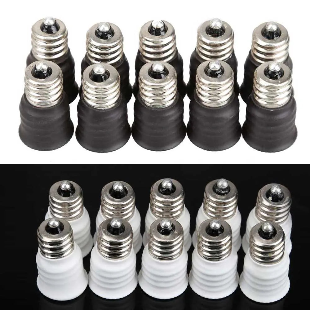 E12 to E14 Lamp Socket Adapter – Flame Retardant Bulb Converter Lamp Socket Adapter Vue