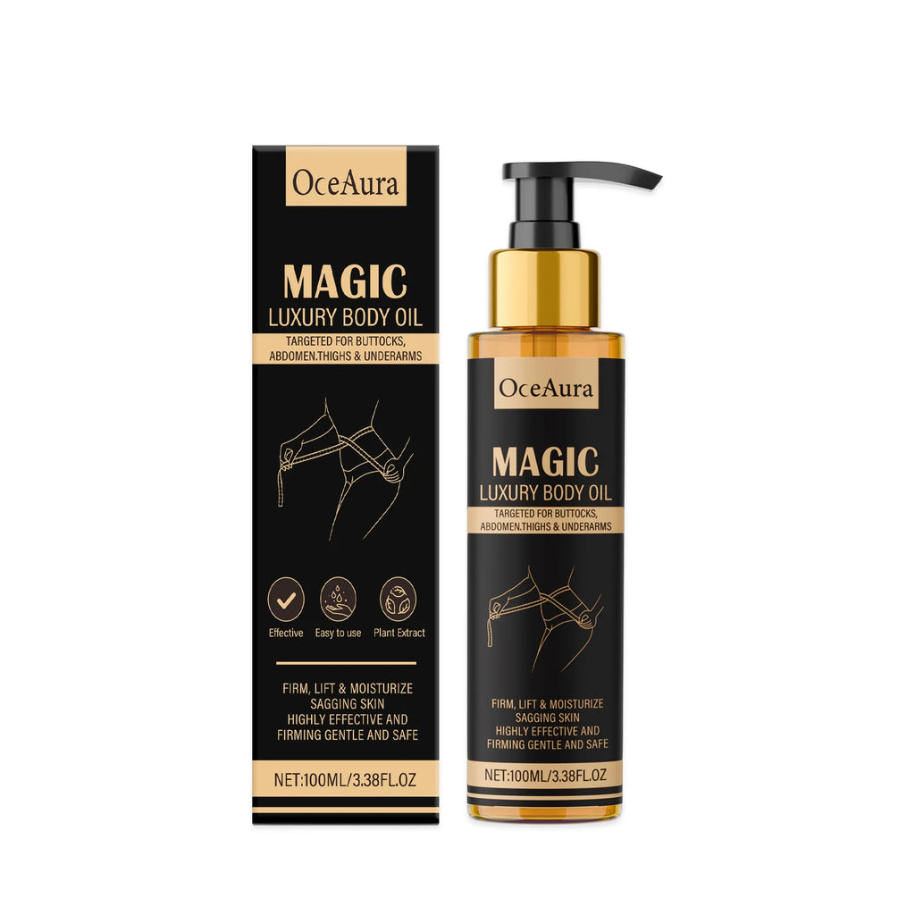 Magic Luxury Body Oil Firming Lift Skin Remove Fine Lines Anti Dryness Improve Sagging Smooth Moisturizing Massage Essential Oil Vue 100ml boxed