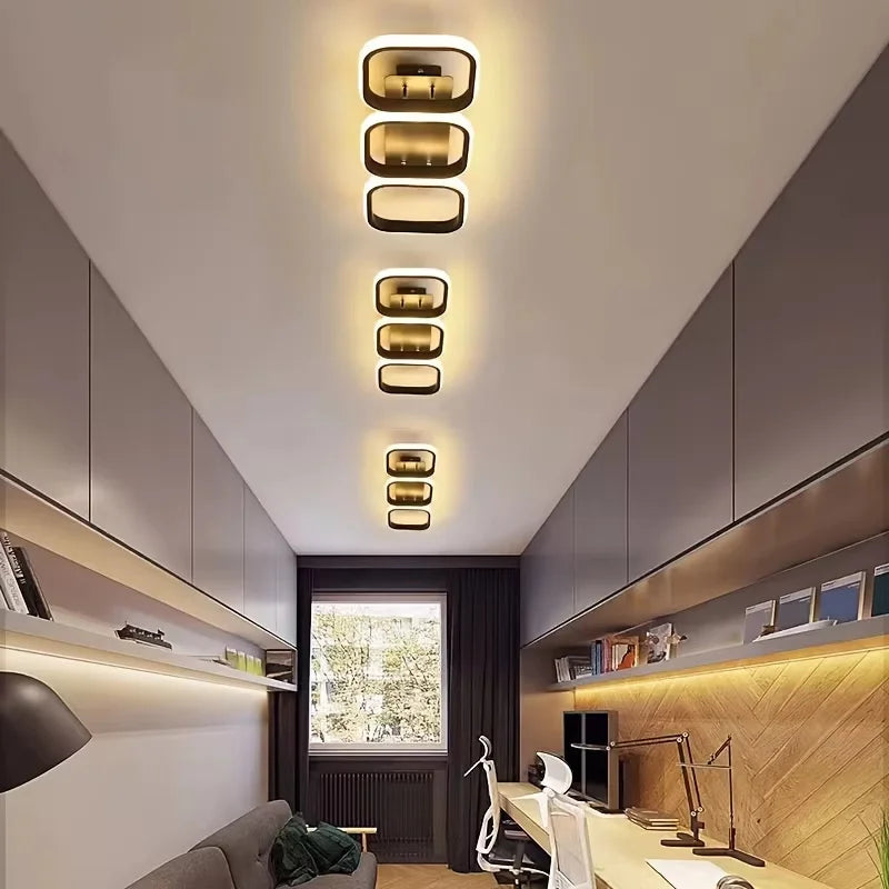 Modern LED Ceiling Lights Corridor Light Home Lighting Led Surface Mounted for Bedroom Living Room Corridor Light 3-color Vue