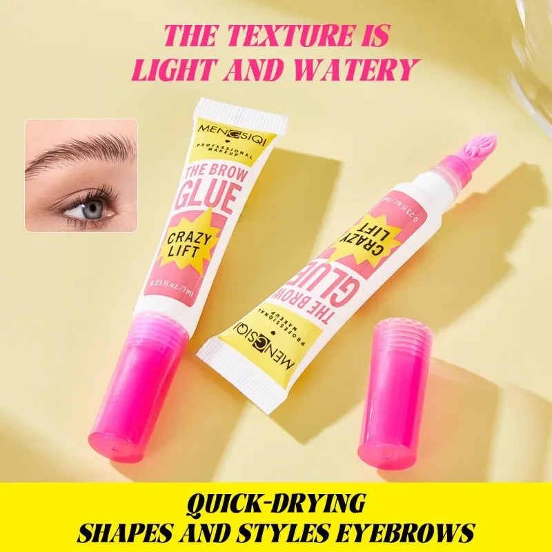 Eyebrow Gel Long-lasting Fixed Eyebrow Waterproof Quick-dry Hose Transparent Eyebrow Gel Makeup Eye Makeup Vue