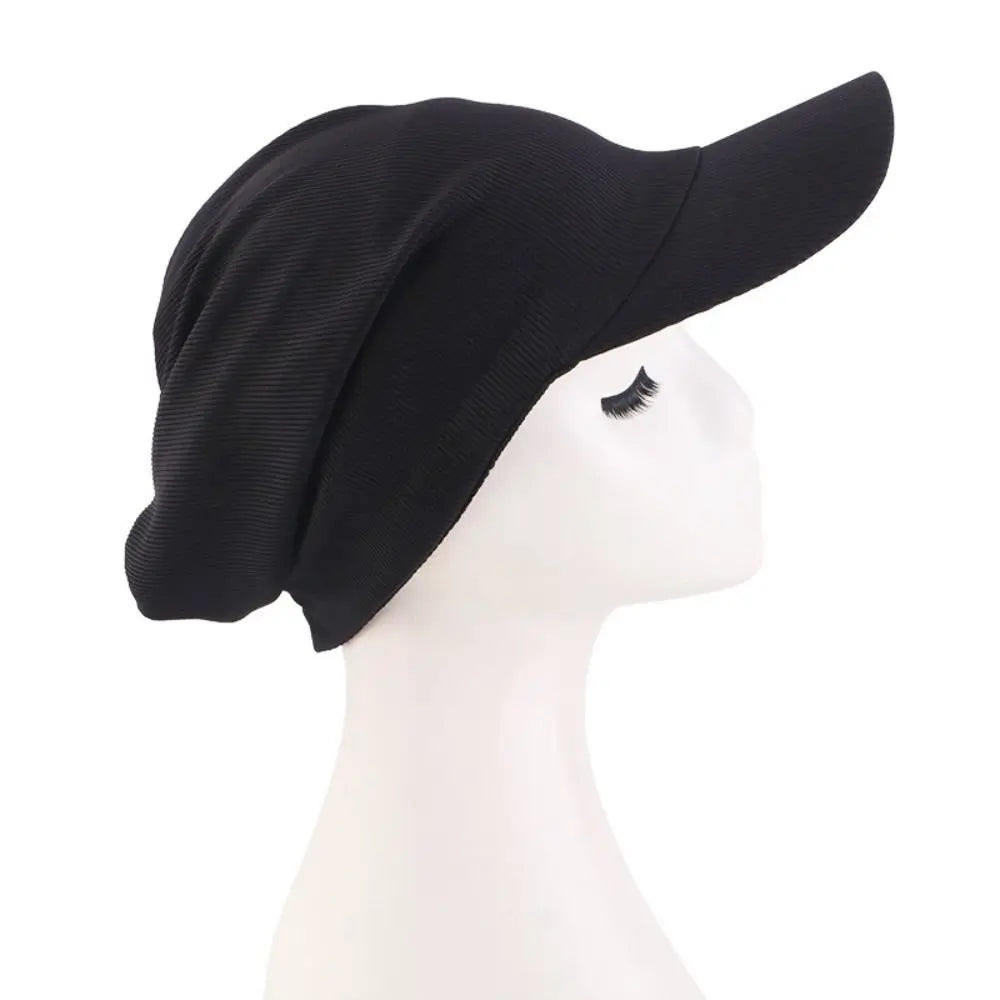 Fashion Breathable Slouchy Visor Hat Lightweight UV Protection