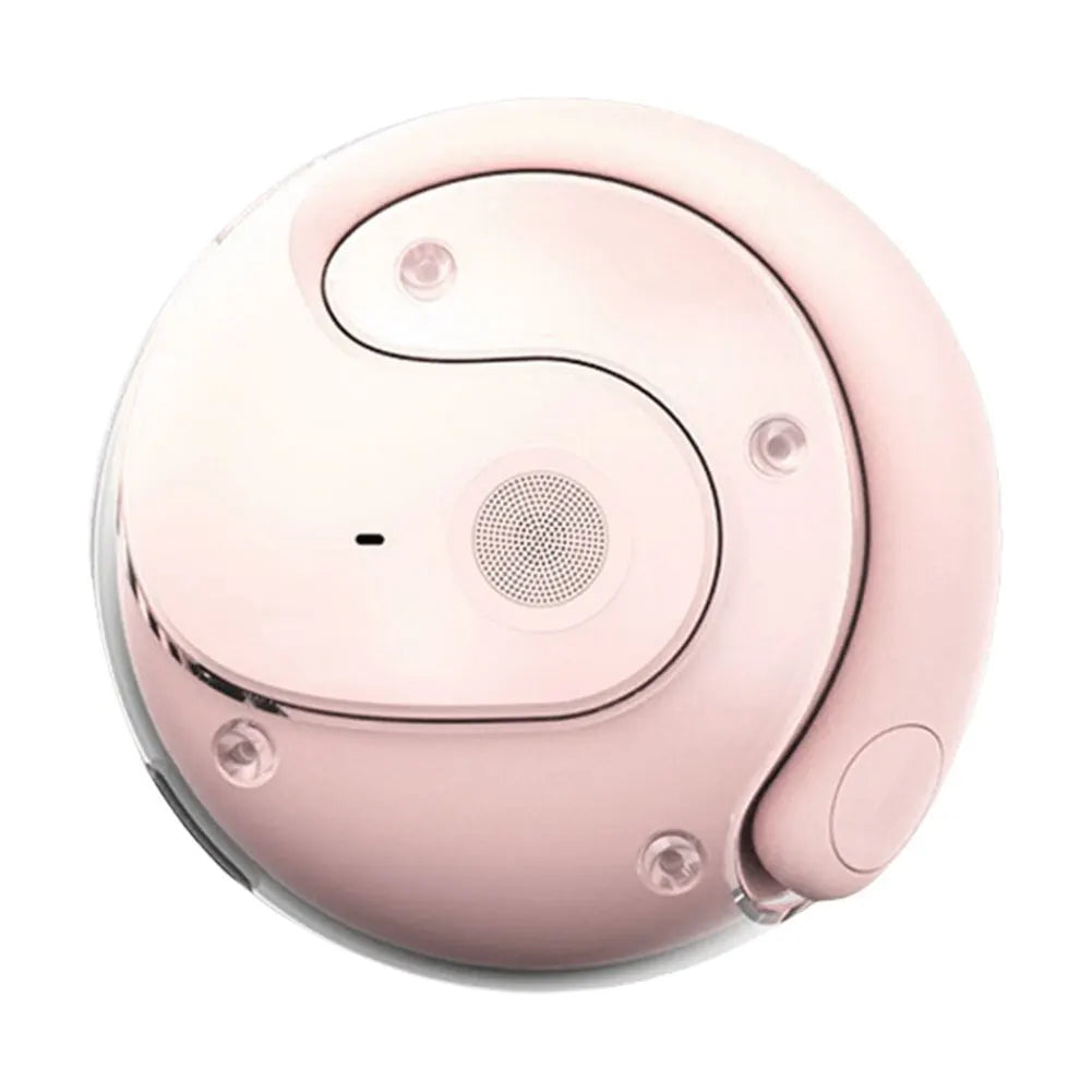 AI OWS Translation Earphones Wireless BT5.3/5.4 Language Translator Earbuds Real-time Smart Voice Translation Device Earphones Vue Pink BT 5.3
