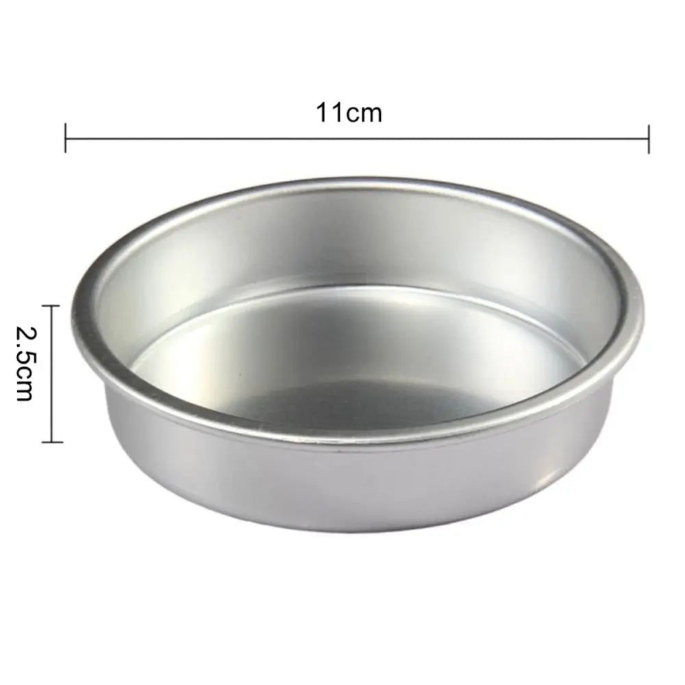 Aluminum Kitchen Supplies Bakeware Pudding Mold Baking Pastry Tools Hamburger Mould Cake Mold Cake Pan Vue