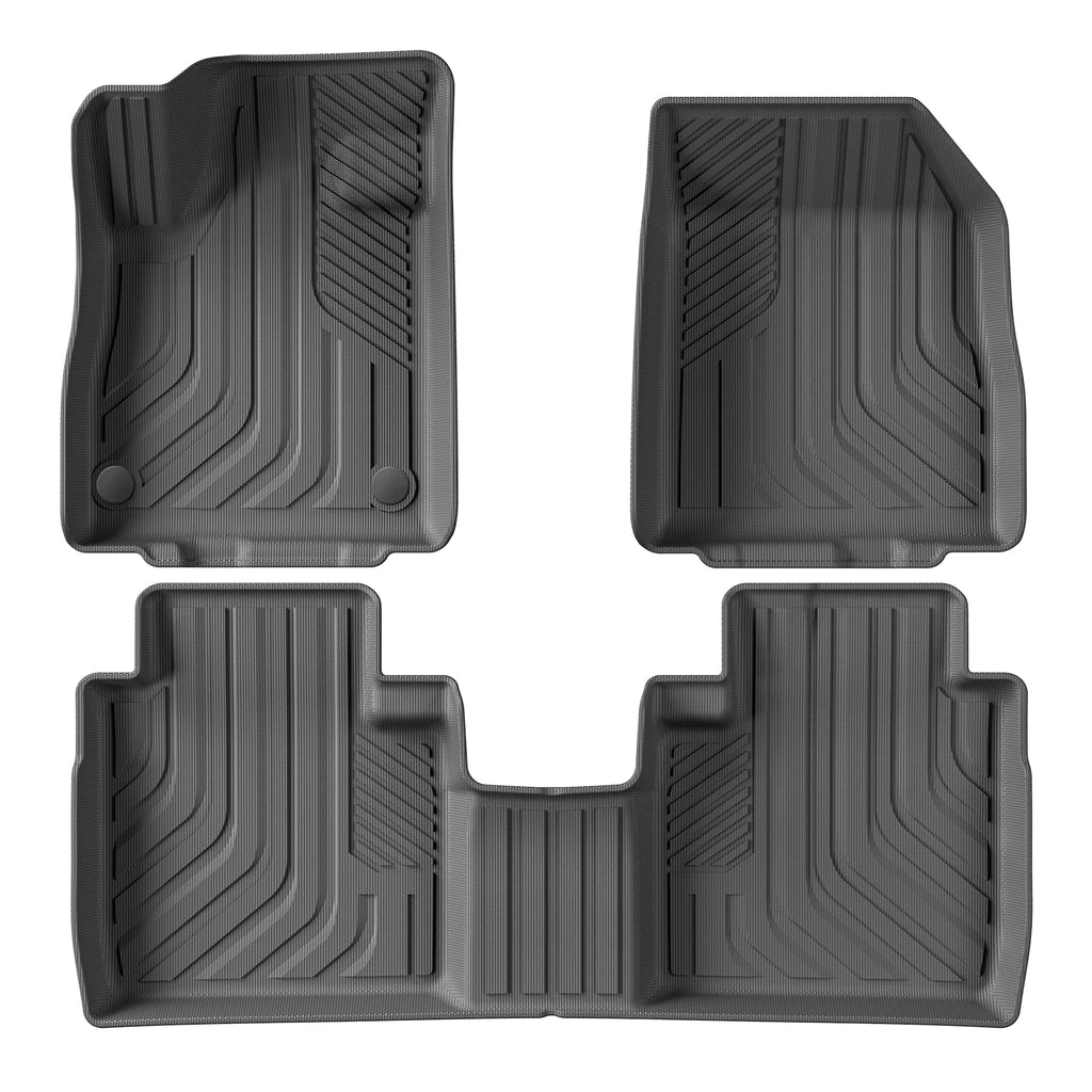  Smabee Left Drive for Lincoln Nautilus 2024 -2026 All-weather Floor Mats Cargo Trunk Pad Backrest Liner TPE Car Accessories Vue 24Nautilus LHD 3P