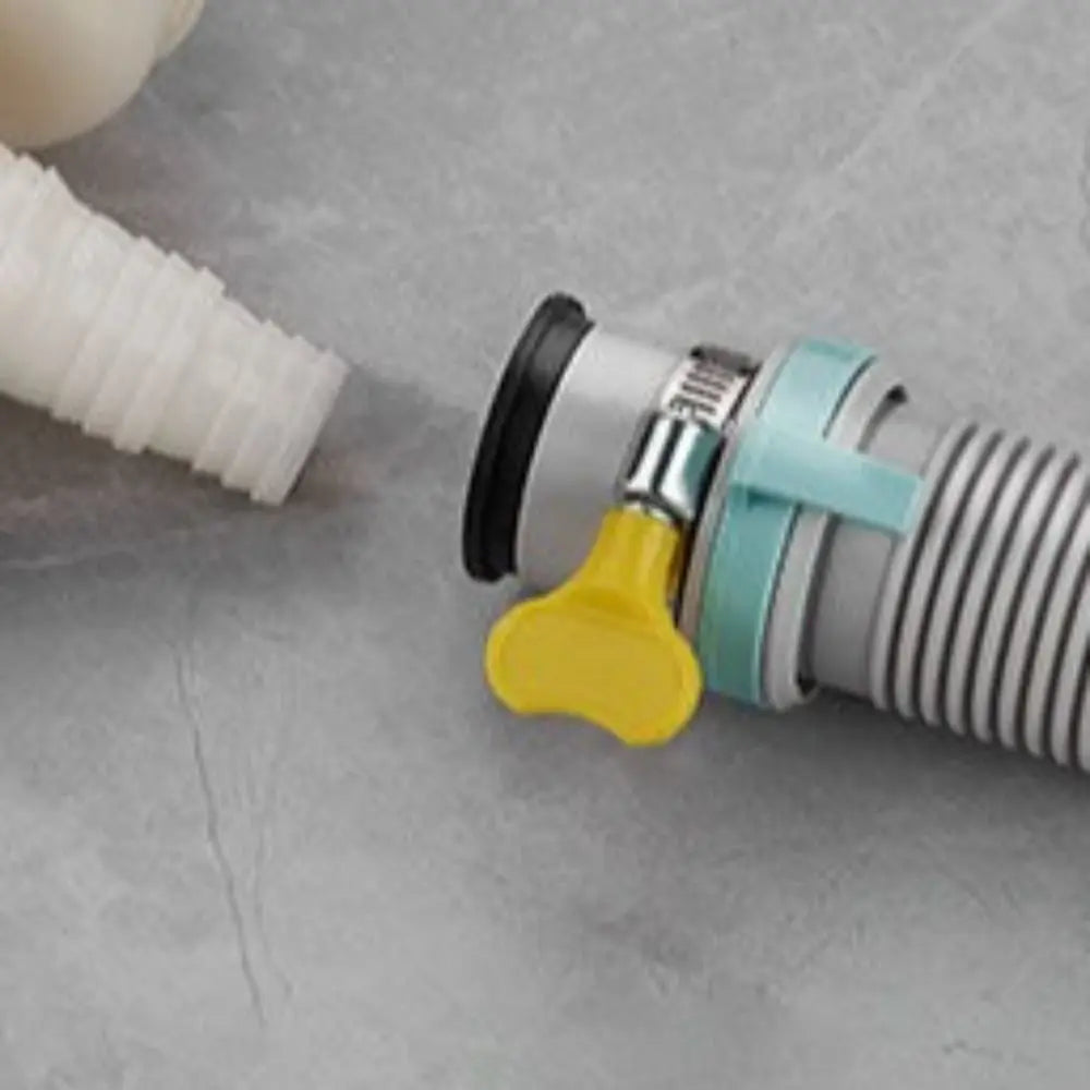 Dual-Interface Washing Machine Drain Tee Dual-Purpose Anti-Return Floor Drain Joint Pipe Connector Two-In-One Drain Pipe Tee Vue