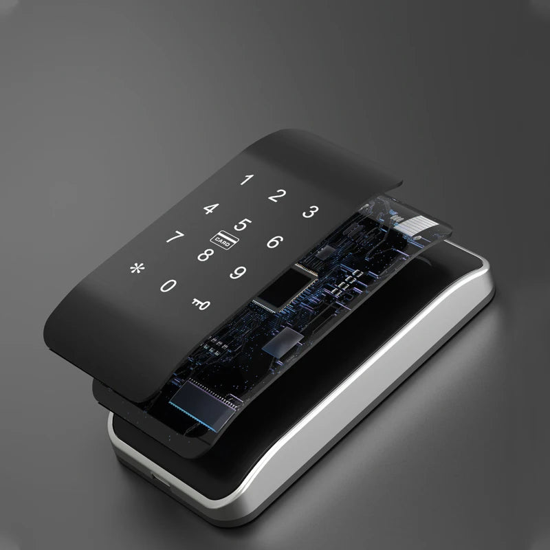 High Security Electronic Keyless M1 Card Digital Code Door Lock For Gym/Office/Apartment Lockers Vue