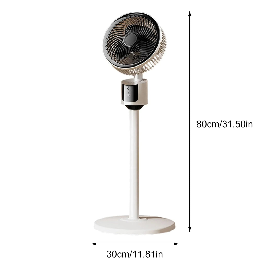 APWIKOGER USB Pedestal Floor Fan – Quiet 3-Speed Standing Fan Pedestal Standing Fan Vue