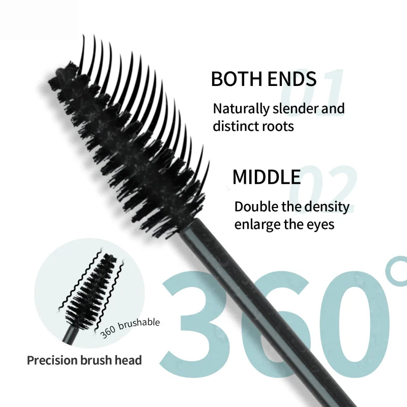 Green Box Mascara for Lengthening, Thickening, Curling, and Shaping Eyelashes, with Natural Long-Lasting Effect That Won'T Smudge Vue