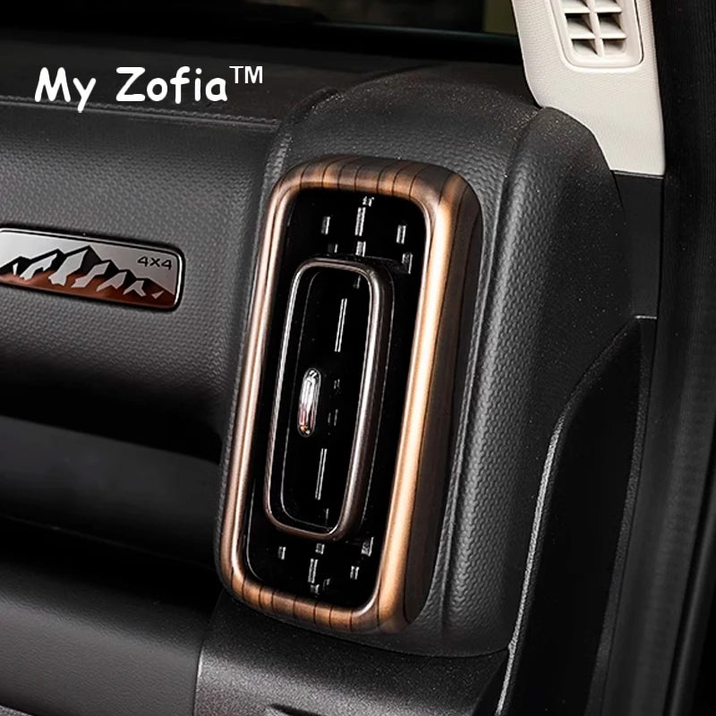 Haval H9 2024-2025 MKII Wood Grain Interior Trim Cover Set Interior Trim Cover Vue