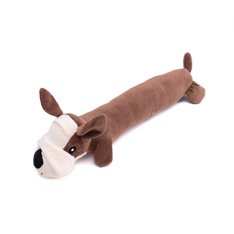 New 3PCS Pet Dog Toy Interactive Squeak Molar Plush Toy For Dogs Fit For Pet Funny Chew Toy Pets Supplies Vue