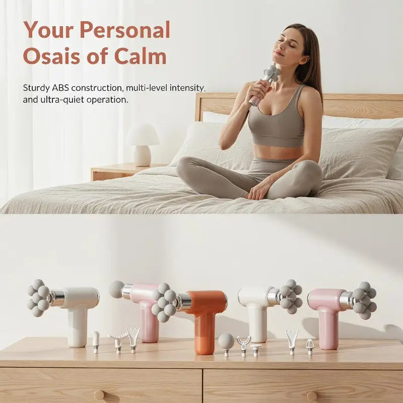 Upgraded Fascia Intelligent AI Chip 20kg Thrust Whole Body Muscle Relaxation Silent Massager Vue