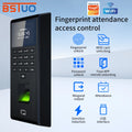 Support Tuya APP Fingerprint Employee Check In/Out Time Clock Attendance Machine Access Control RFID Card 125KHz Keypad USB Port Vue Default Title