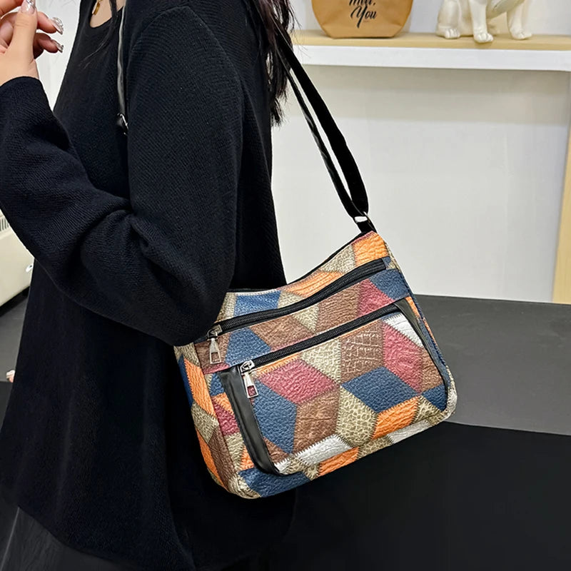 Multi-functional Bag Can Be Worn Diagonally One Shoulder Suitable