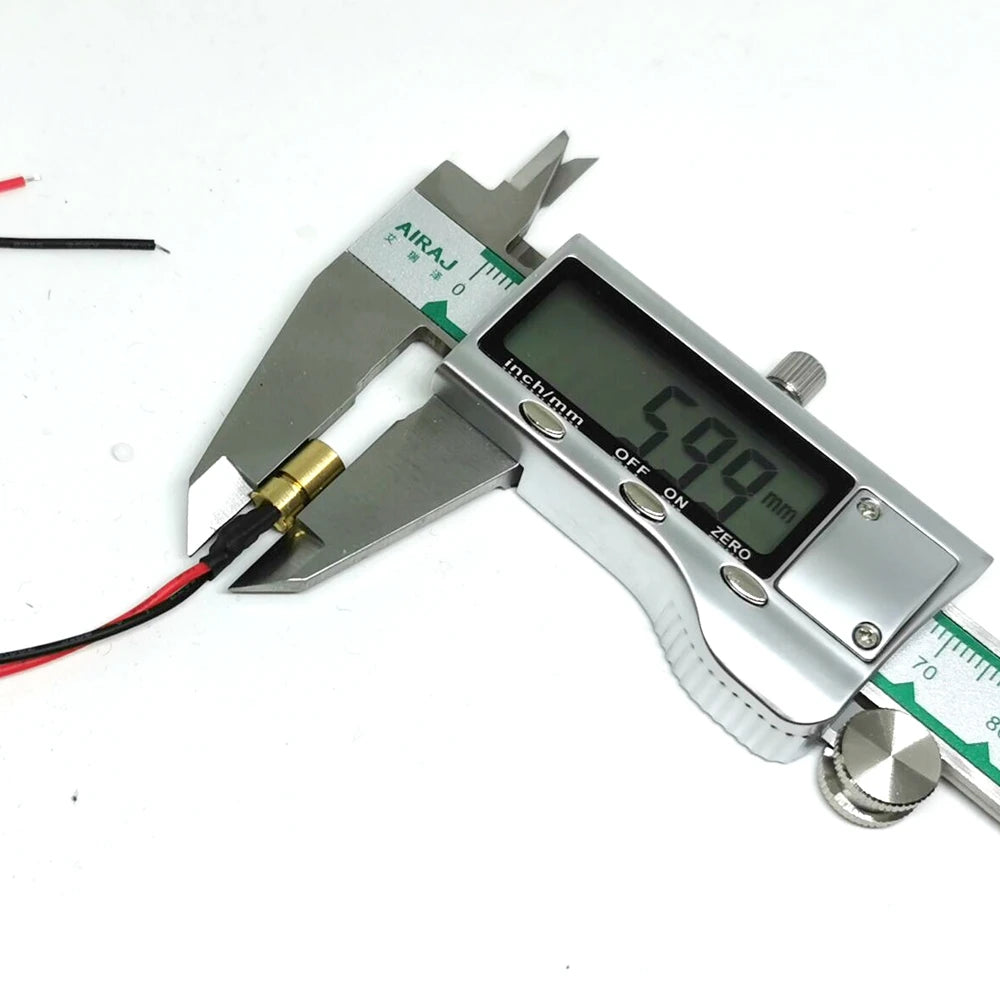 5pcs 3v 780nm 5mw Infra-Red IR Laser Module Mini Focusable Dot Head 6mm Diameter Module Vue