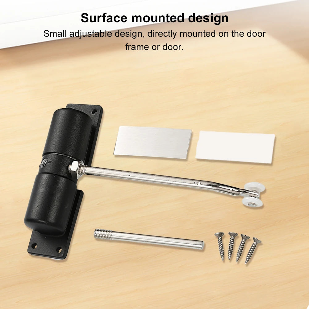 Automatic Aluminum Alloy Spring Door Closer – Self-Closing Spring Door Closer Vue
