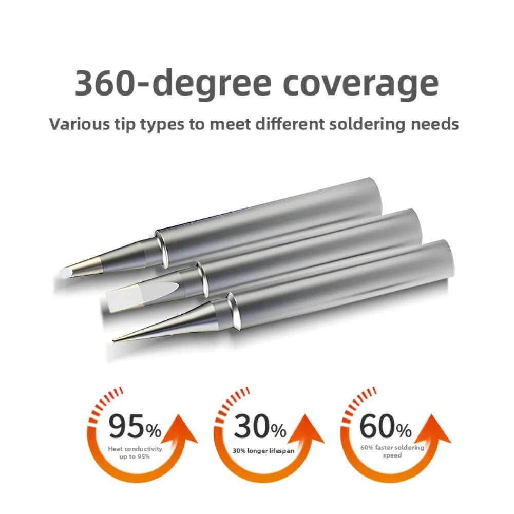 980-T Soldering Iron Tips – K, I, B, BC, D Copper Tips Soldering Iron Tip Vue
