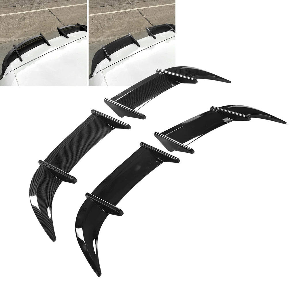 Car Rear Trunk Spoiler AK Wind Pressure Reduction Tail Spoiler Lid Wing Fit for MK6 Models Car Tail Spoiler Wing Vue