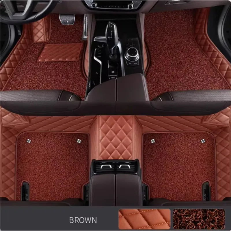 Custom 5D Leather Floor Mats for Lexus LX450 LX470 LX570 Custom Car Floor Mats Vue