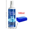 Cooling Body Spray 100ml Summer Refreshing Non Greasy Hot Weather Heat Relief Freezing Spray for Outdoor Beach Park Picnic Vue 100ml