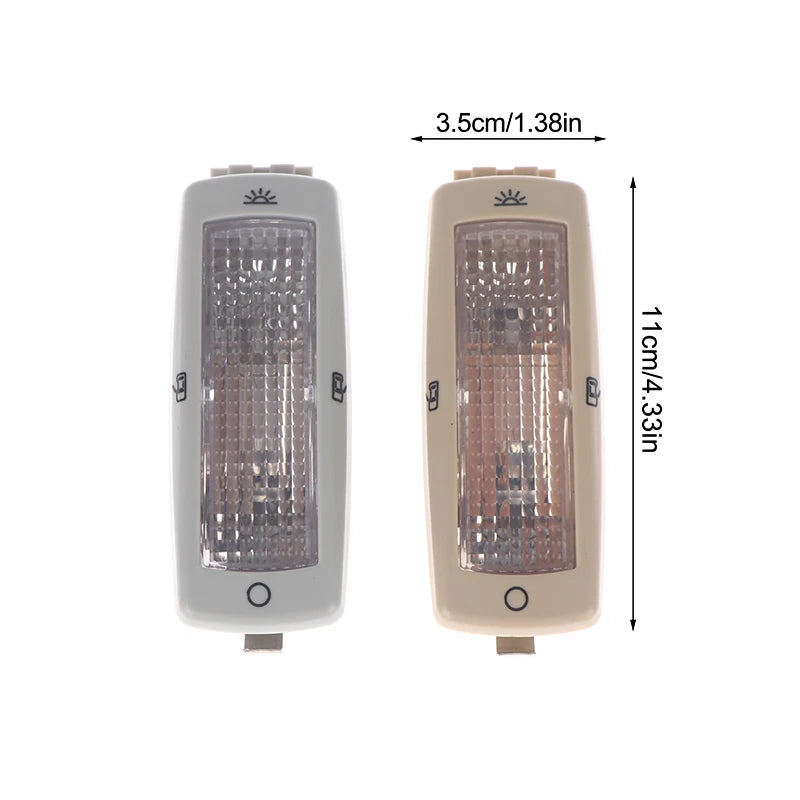 1Pc Auto Rear Reading Light LED Plastic Car Ceiling Dome Lamp Vehicle Interior Roof Lamp Vue