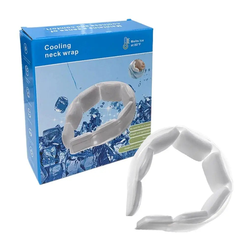 Continuous Cooling Artifact Hanging Neck Wrap New Summer Hanging Neck Cold Collar Portable Outdoor Sports Pcm Refresh Ice Collar Vue