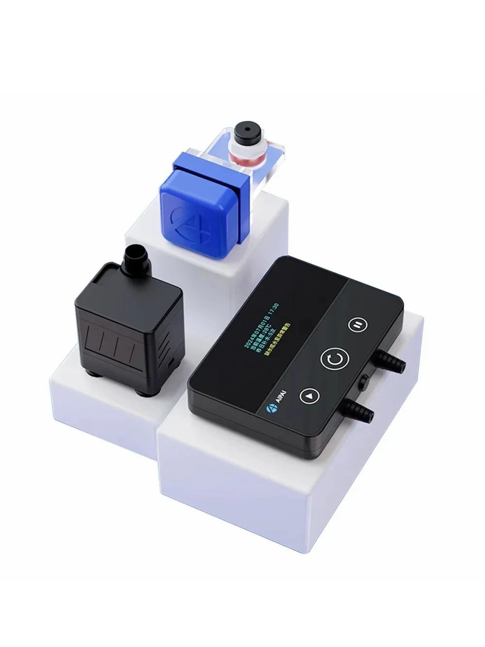 AIPAI Smart ATO System Auto Top Off for Aquarium APP-Controlled Water Level Regulator Precision Ops Auto Water Circulation Pumps Vue ATO