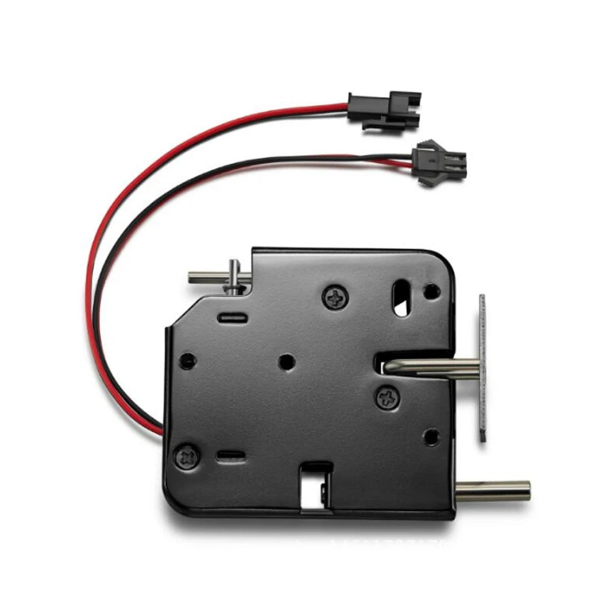 DC-12V electrical Lock Picks latch Electromagnetic Lock for Electronic Locker Smart Cabinet Lock with spring rod up to 330lbs Vue Type D