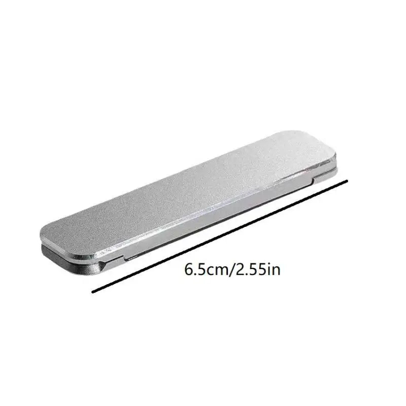 1/3PCS Mini Invisible Foldable Mobile Phone Stand Aluminum Alloy Desktop Mount Material Holder Adjustable Angle For Cellphone Vue