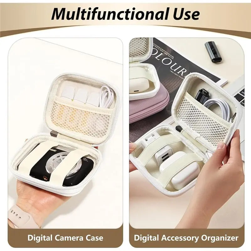 Hot-Small Camera Shock Box 1 Pc CD Ccd Camera Bag Storage Box Waterproof Protective Cover Suitable For Most Cameras Vue