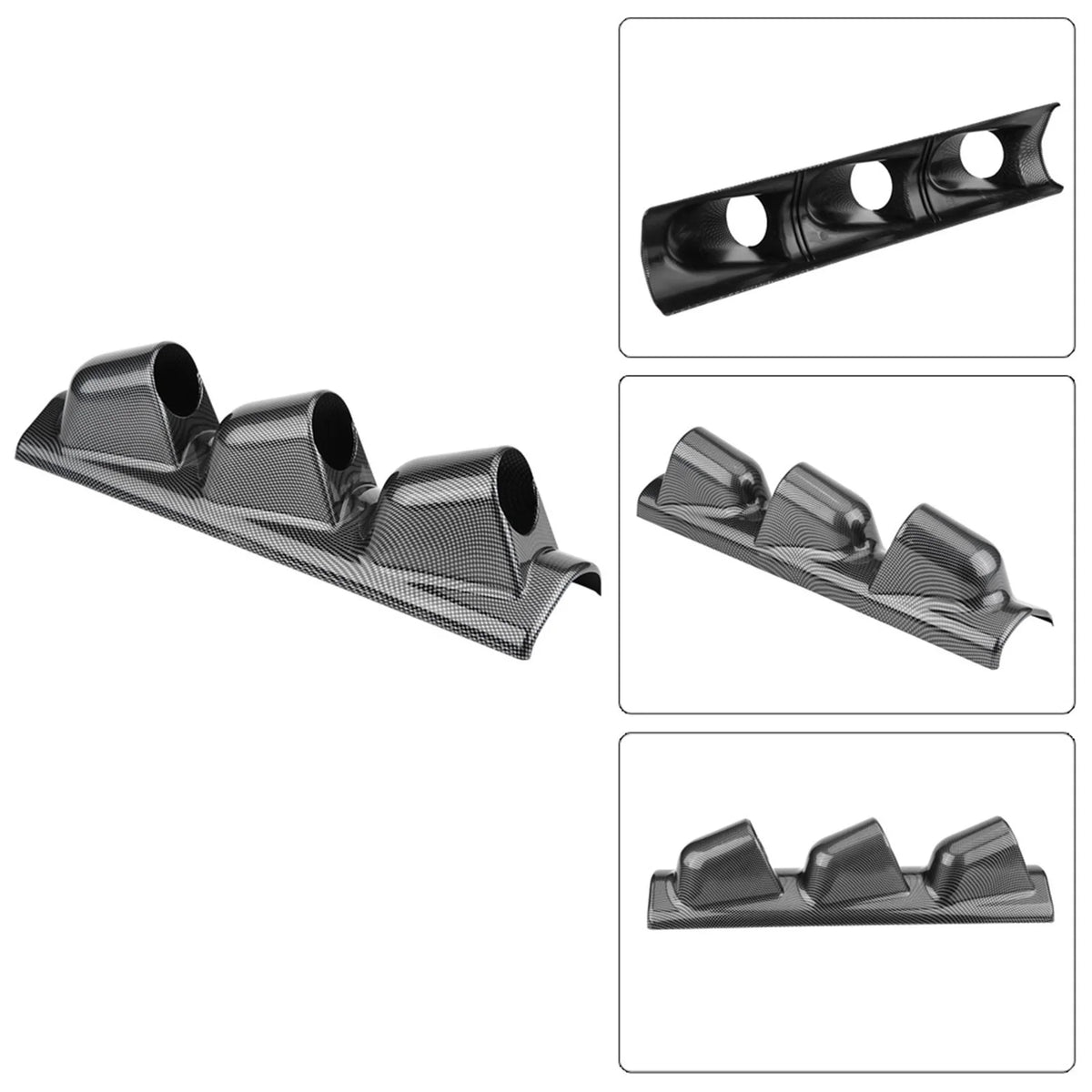 Automotive 52mm Single-Hole Gauge Pod Heavy-Duty Racing- A-Pillar Mount/Bracket Vue