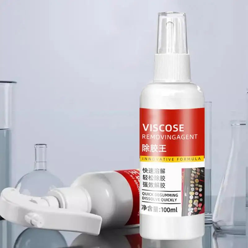 100ml Super Glue Remover Gentle Cleaning Agent Poster Adhesive Removal Glue Removal Spray Multifunctional Self Adhesive Cleaner Vue