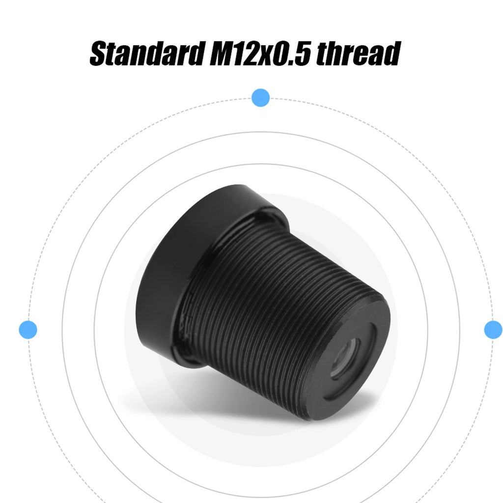 Board Lens CCTV Lens 1.8mm 170° Wide angle 1MP IR Board Lens for 1/3" & 1/4" CCD Security CCTV Camera Vue