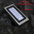 IP67 Waterproof RFID Metal Keypad Reader 1500 Users 125KHz EM Card Door Access Control System with Backlight for Commercial/Indu Vue SK606-EM-W-White
