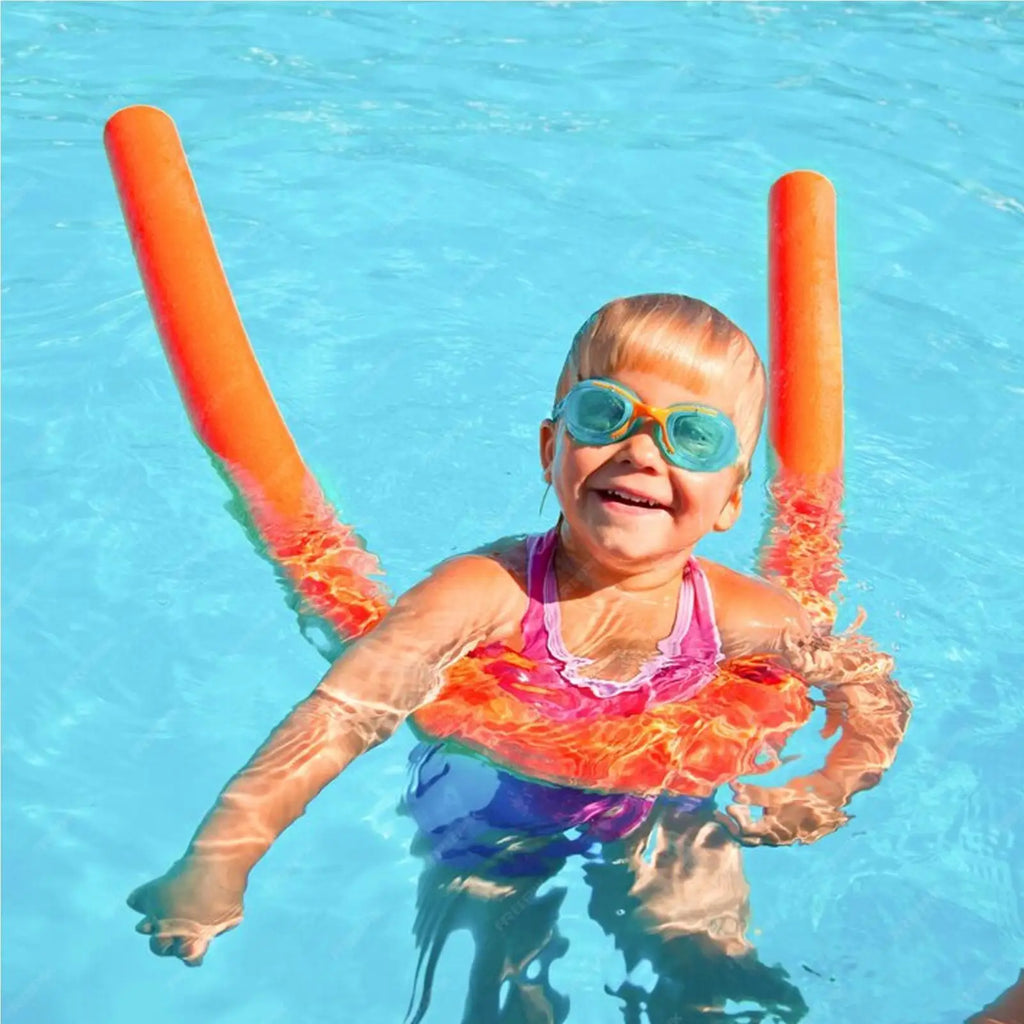 Floating Foam Swimming Noodles 150cm Hollow Water Float Stick Durable Swim Tube Multipurpose Training Tool for Pool Kids Adults Vue
