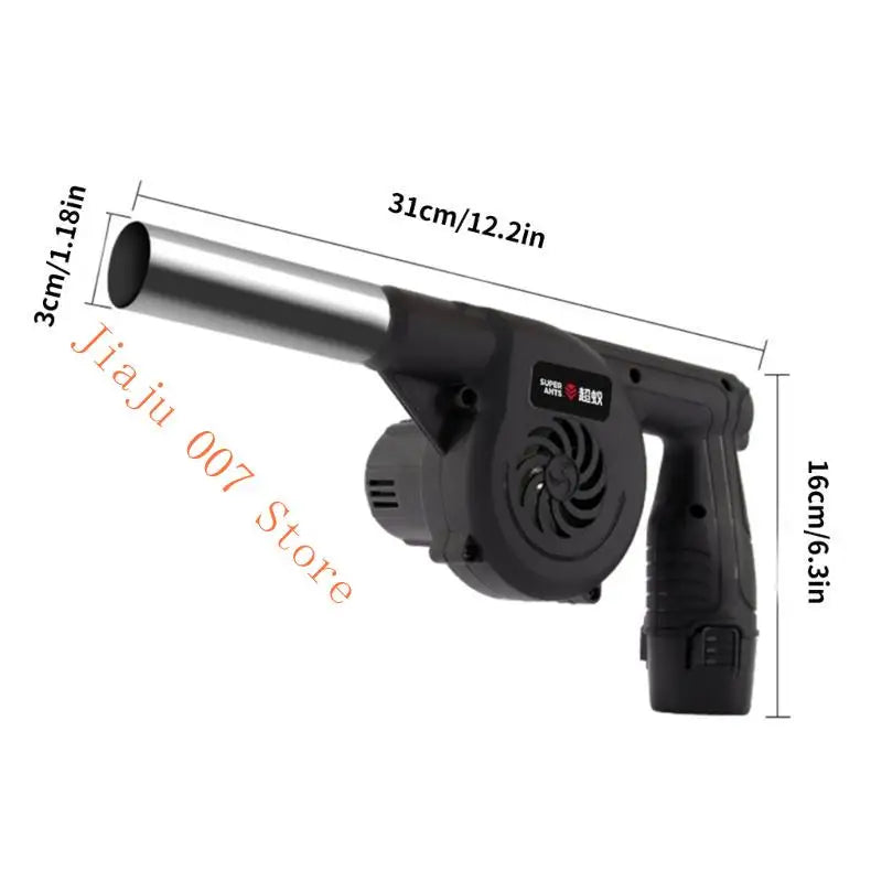Rechargeable Handheld BBQ Fan Air Blower – 5-Speed Control BBQ Air Blower Fan Vue