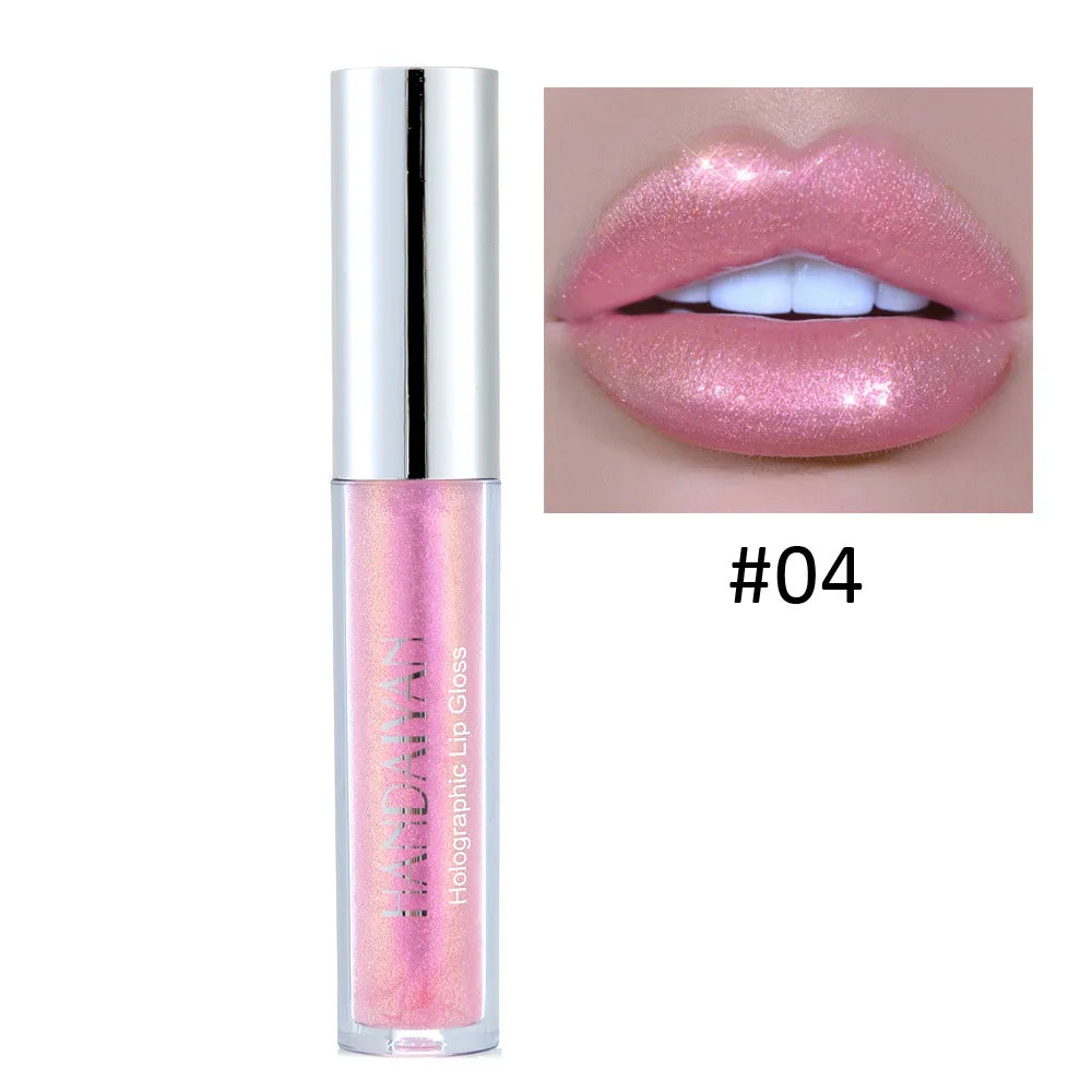 6 Color Long Lasting Moisturizing Vegan Chameleon Pearly Bright Lip Gloss Vue 4 China Mainland