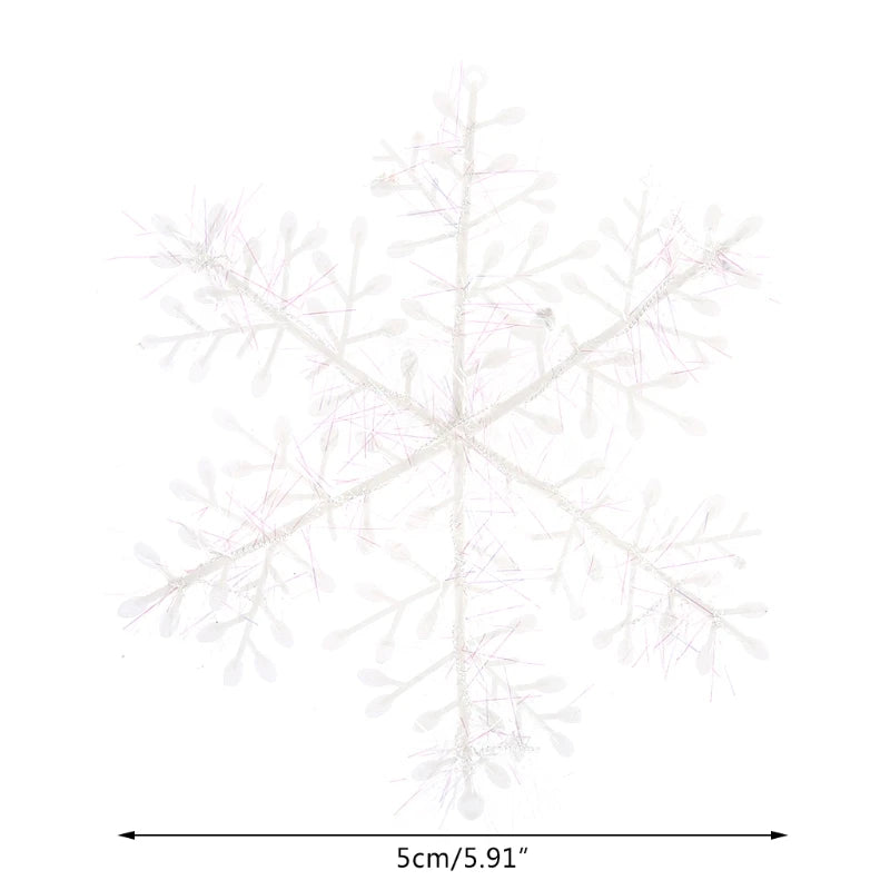 White Snowflake Ornaments – Christmas Tree & Window Décor Christmas Ornaments Vue