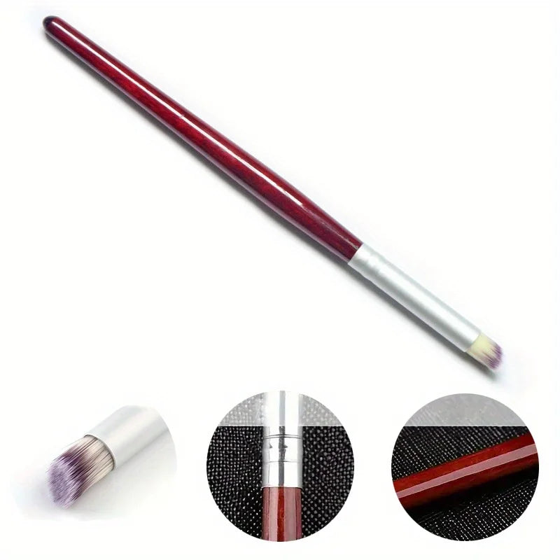 1/3/5pcs Gradient Smudge Nail Brush Art Brushes for Manicure Uv Gel Polish Draw Paint Wooden Pen Nail Art Tools Accesoires Set Vue 1pcs