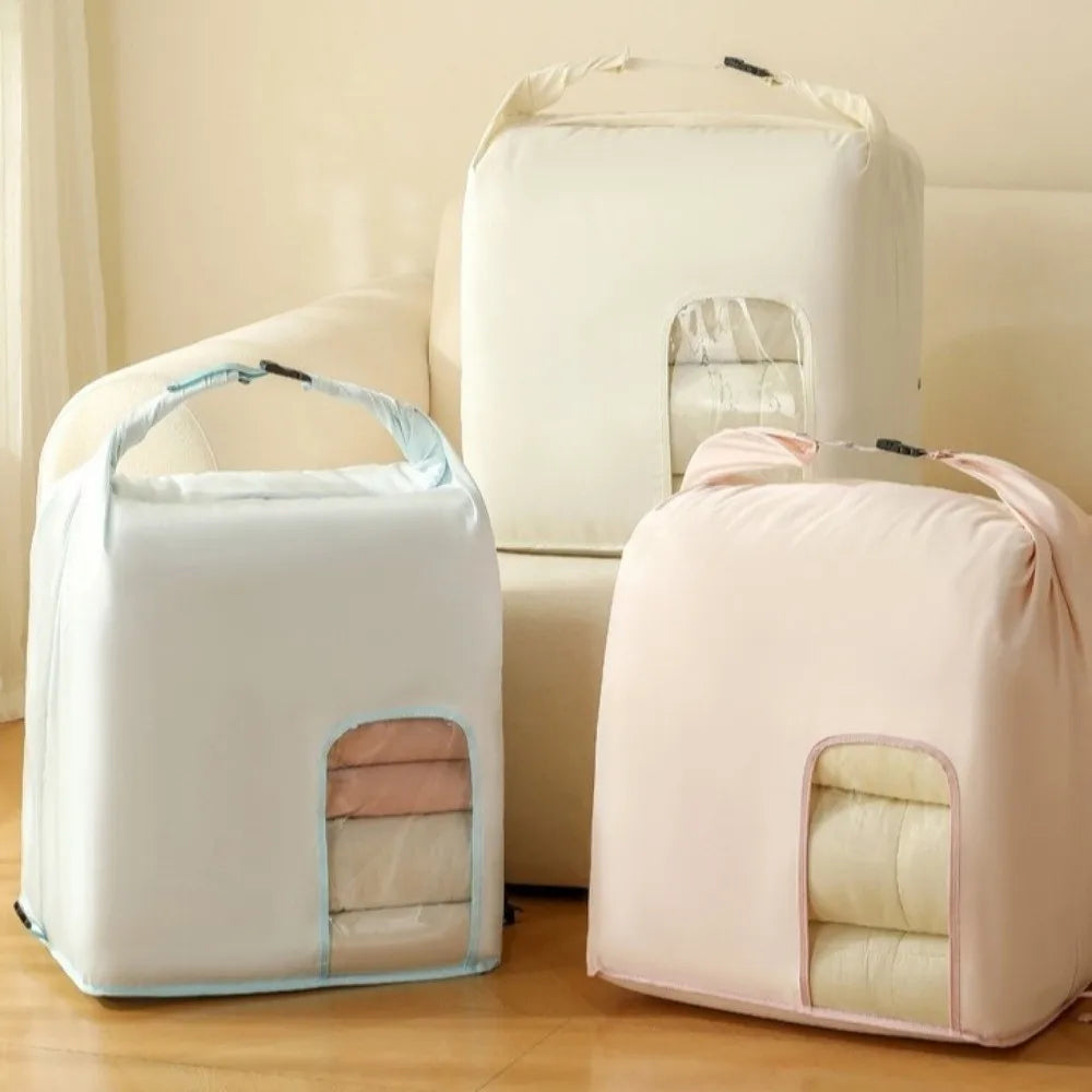 Large Capacity Compression Clothes Storage Bag Folding Moisture-proof Duvet Storage Bag Ultra Space Saving Dust-proof Vue