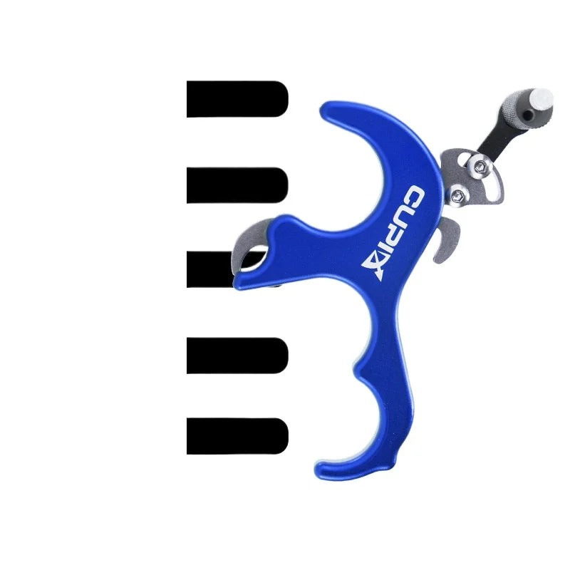 Bow and Arrow Archery Equipment Spreader Aluminum Alloy Material with Insurance High Precision Stability Outdoor Archery Vue C1 blue