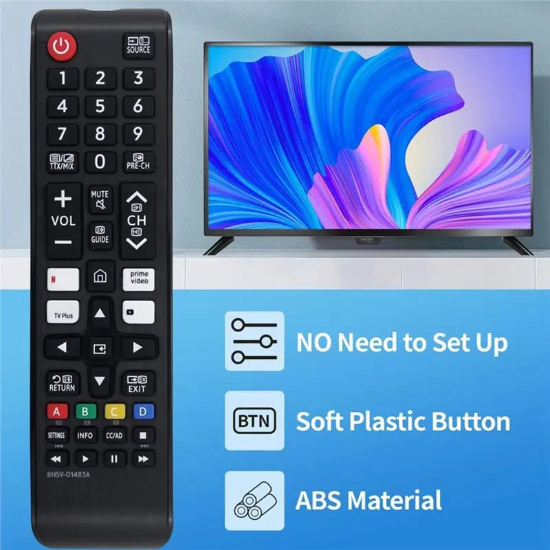 Hot-For Samsung For TV Remote Control Replacement BN59-01483A BN59-01483A Remote Control Vue